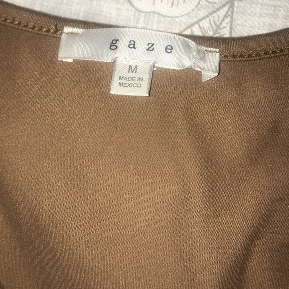 Brown Crop Top - Picture 4 of 4